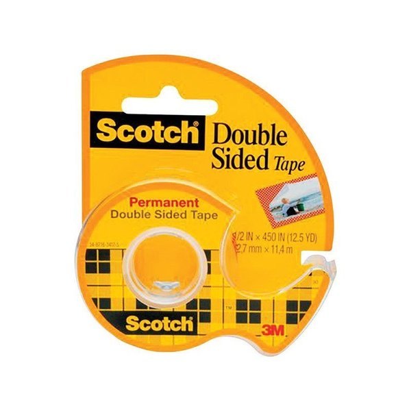 Scotch Double Sided 1/2 in. W X 450 in. L Double Sided Tape Clear CLIP-137